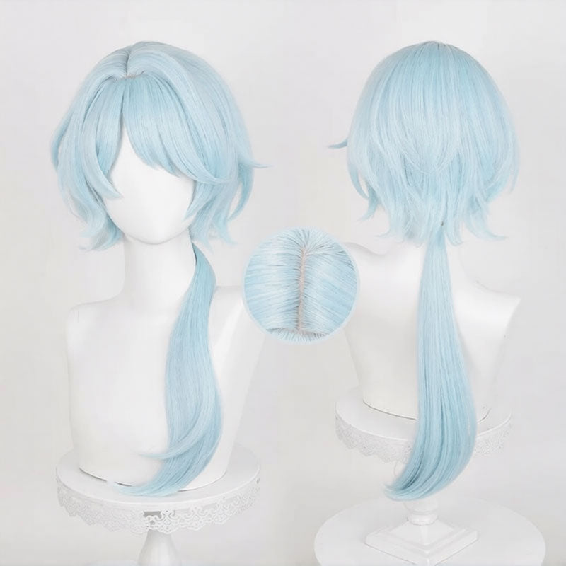 Honkai: Star Rail Misha Blue Cosplay Wig