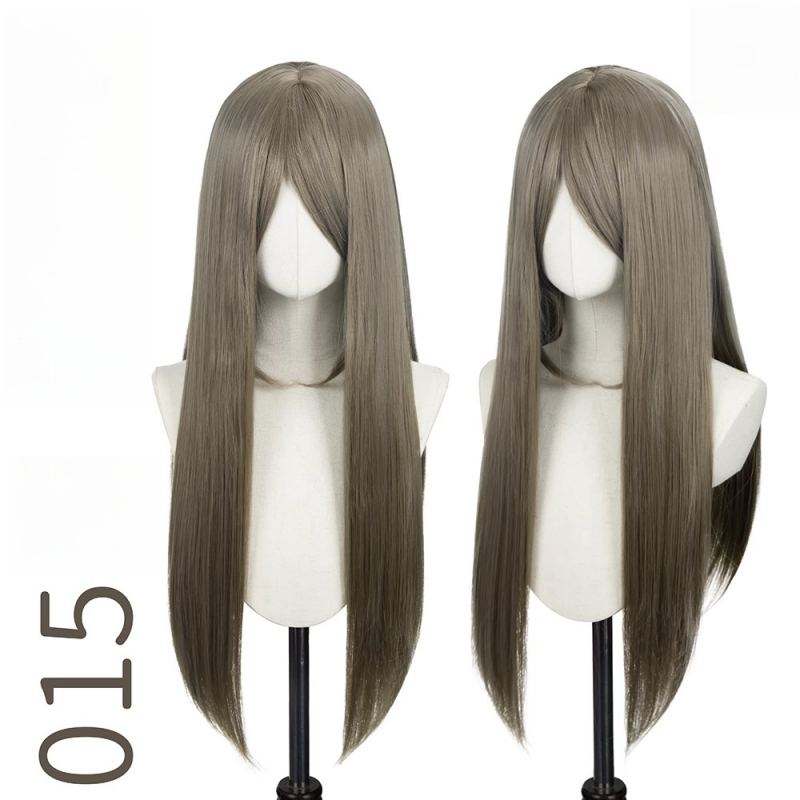 L-emailWig24ColorsBlackWhiteGrayBrown60cmGeneralCosplayWigs_5