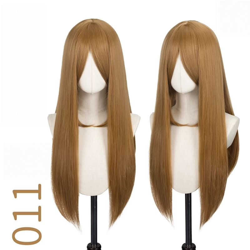 L-emailWig24ColorsBlackWhiteGrayBrown60cmGeneralCosplayWigs_7