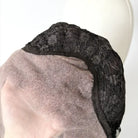 L-email Wig 80cm Dusty Milk Tea Pink Front Lace Wig
