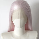 L-email Wig 80cm Pale Cream Pink Large Front Lace Wig