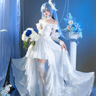 L-email Wig Azur Lane Janus Cosplay Dress Full Set(S-XXL)