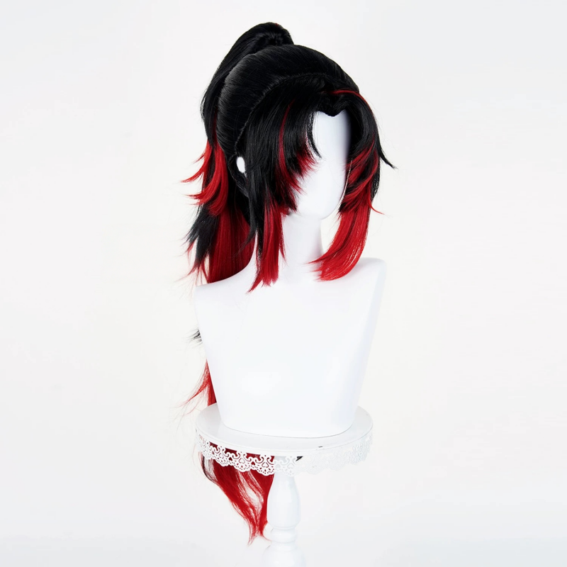 L-emailWigDemonSlayerKimetsunoYaibaMichikatsuTsugikuniBlackRedCosplayWig_3