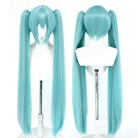 L-email Wig Hatsune Miku 100cm Light Blue Ponytail Cosplay Wig