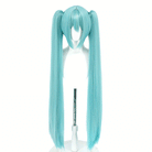 L-email Wig Hatsune Miku 100cm Light Blue Ponytail Cosplay Wig
