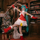 L-emailWigHatsuneMikuChristmasMiku2022CosplayCostume_6