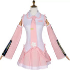 L-emailWigHatsuneMikuSakuraMikuPinkFullSetHalloweenCosplayCostume_1