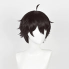 L-emailWigHonkaiStarRailDanHengDarkBrown30cmShortHalloweenCosplayWig_1