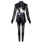 L-emailWigHuntrXKpopDemonHunterRumiBlackLeatherCombatCosplayCostume_4
