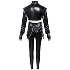 L-emailWigHuntrXKpopDemonHunterRumiBlackLeatherCombatCosplayCostume_8