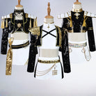 L-emailWigKpopDemonHunterRumiMiraZoeyKids_BlackGoldOutfitHalloweenCosplayCostume_111