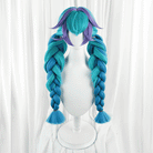L-email Wig LOL Rain Shepherd Gwen Twin Tails Cosplay Wig