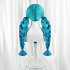 L-email Wig LOL Rain Shepherd Gwen Twin Tails Cosplay Wig