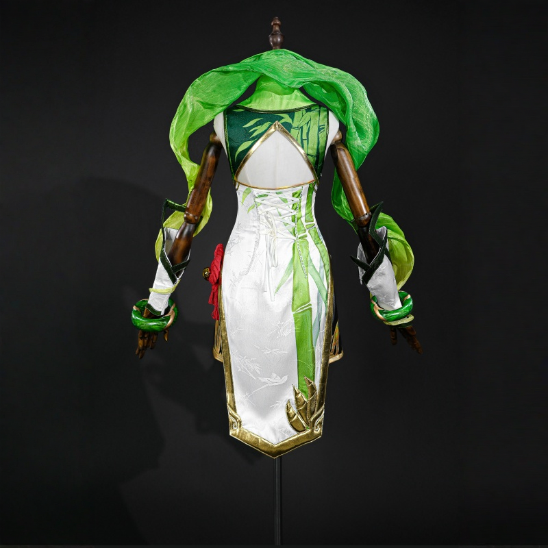 L-email Wig League of Legends Panda Pal Lux Cosplay Costume - lemailwigs