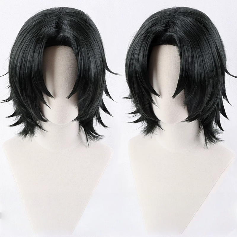 L-emailWigONEPIECEPortgasD.AceBlackGreen35cmHalloweenCosplayWig_2