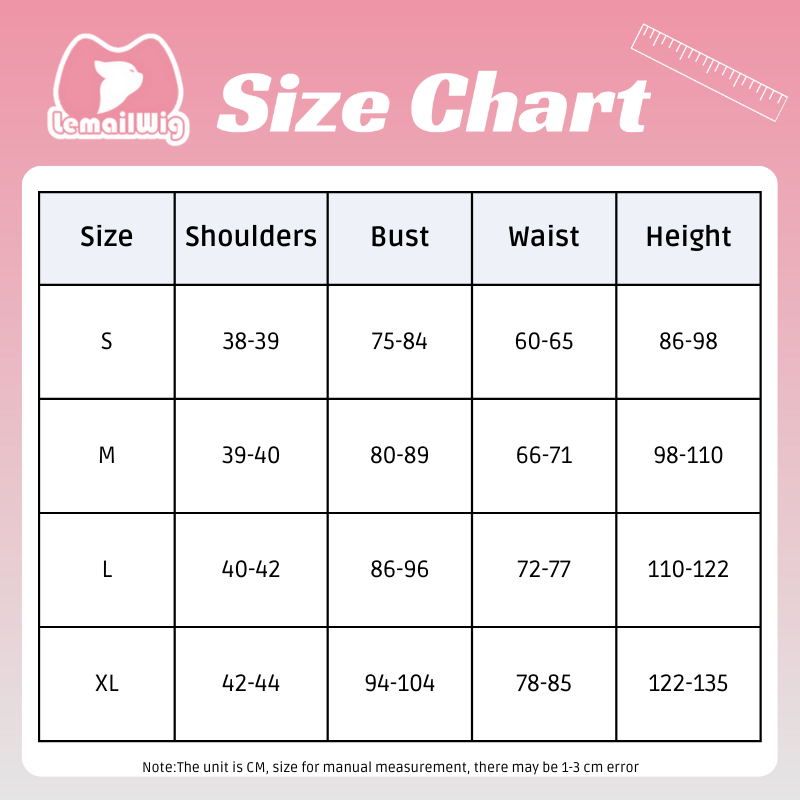 Panty & Stocking with Garterbelt Stocking Anarchy Sweets Paradise Maid Outfit Cosplay Costume - lemailwigs