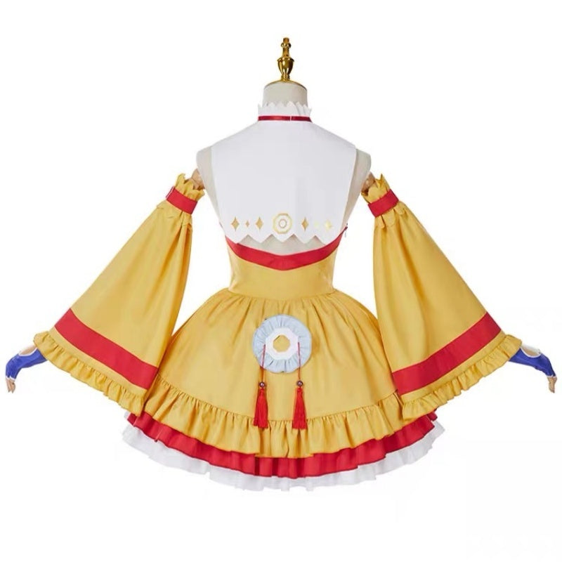 L-email Wig Umamusume:Pretty Derby Copano Rickey Race Outfit Cosplay Costume - lemailwigs