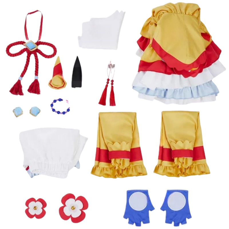 L-email Wig Umamusume:Pretty Derby Copano Rickey Race Outfit Cosplay Costume - lemailwigs