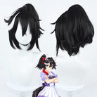 L-emailWigUmamusumePrettyDerbyKatsuragiAceBlack40cmHalloweenCosplayWig_1