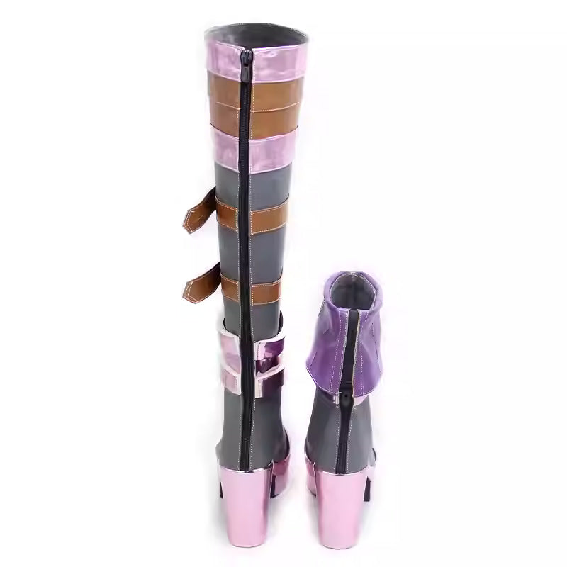 L-email Wig Umamusume:Pretty Derby Narita Brian Maverick High Heel Cosplay Shoes - lemailwigs