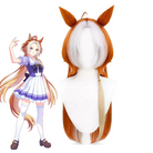 L-email Wig Umamusume Pretty Derby Orfevre 80cm Ears And Tail Cosplay Wig