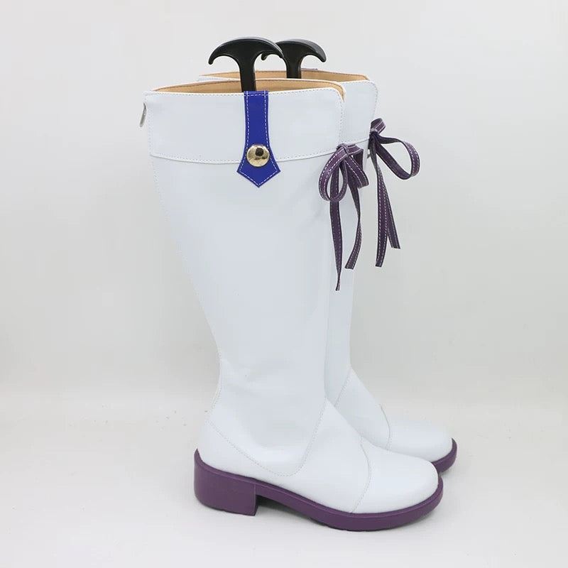 L-email Wig Umamusume:Pretty Derby Tokai Teio Racing Suit Cosplay Shoes04