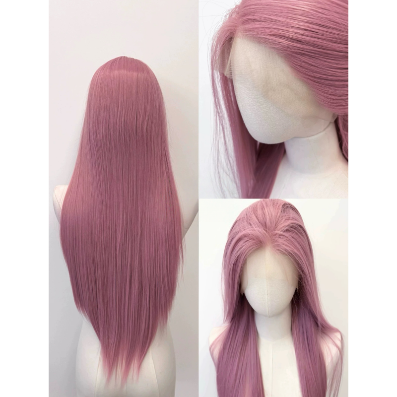 L-emailWigUniversalPinkSeries75-80cmLongStraightFontLaceWig_1
