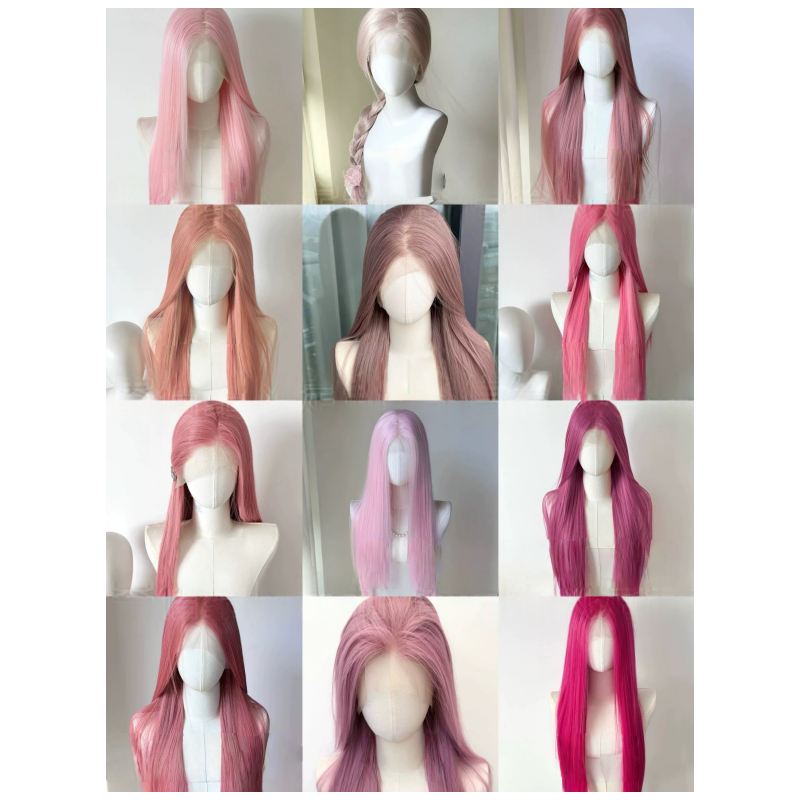 L-emailWigUniversalPinkSeries75-80cmLongStraightFontLaceWig_11
