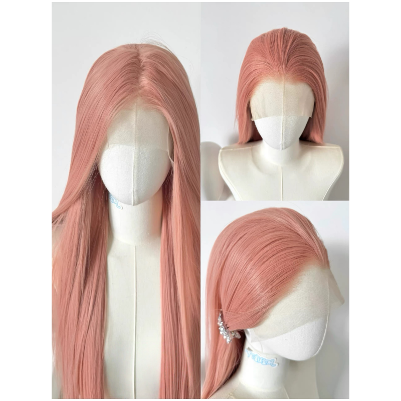 L-emailWigUniversalPinkSeries75-80cmLongStraightFontLaceWig_14