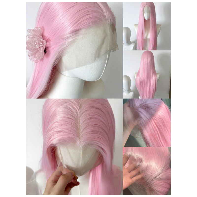 L-emailWigUniversalPinkSeries75-80cmLongStraightFontLaceWig_6