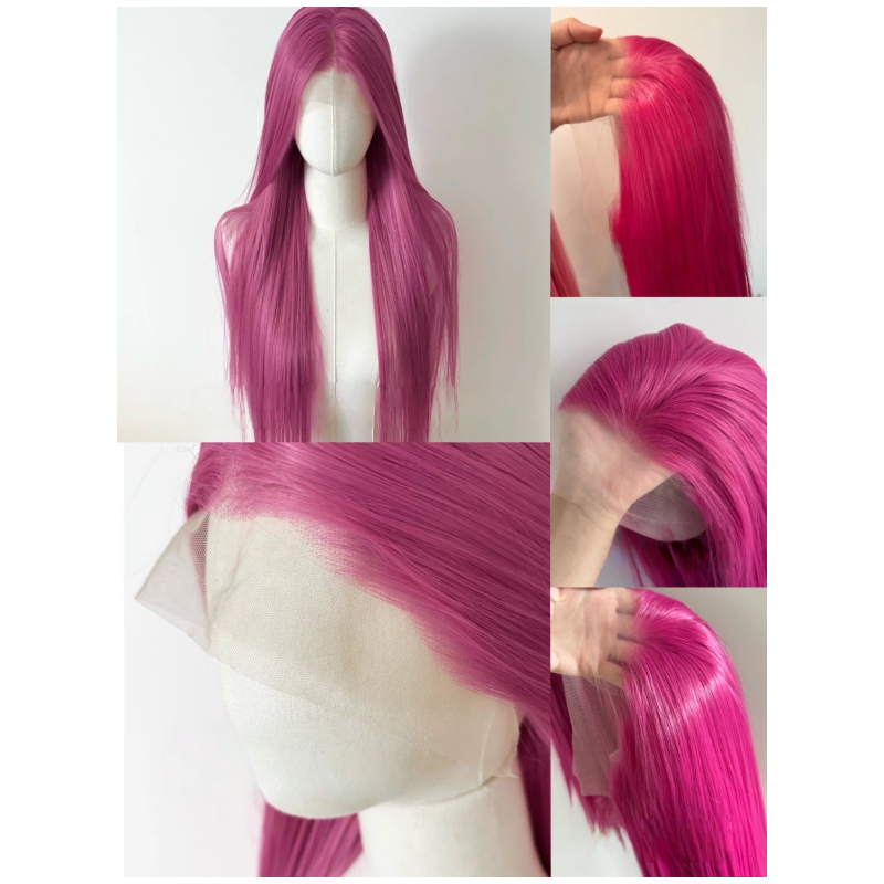 L-emailWigUniversalPinkSeries75-80cmLongStraightFontLaceWig_8