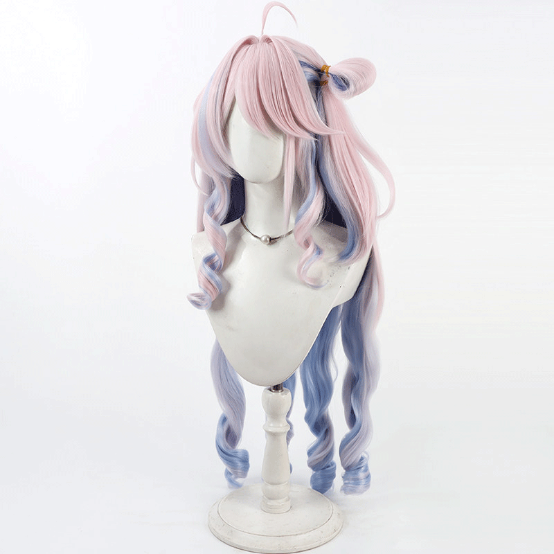 L-email Wig Wuthering Waves Danya 80cm Mixed Color Cosplay Wig