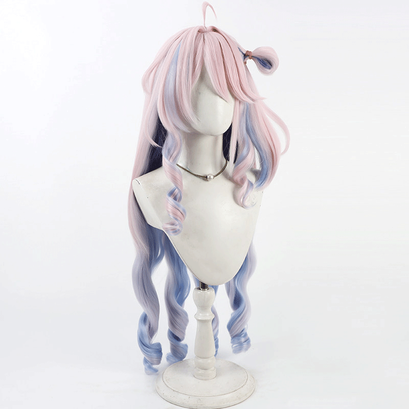 L-email Wig Wuthering Waves Danya 80cm Mixed Color Cosplay Wig