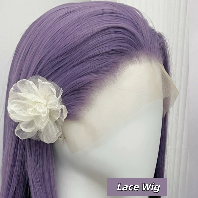 L-email Wig 9 Colors 13×4 Hand Hook 80cm Long Straight Font Lace Wig10