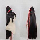 L-email Wig Bayonetta 80cm Long Black Color Cosplay Wig