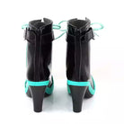 L-email Wig Classic 01 16th Anniversary Black Green Cosplay Shoes