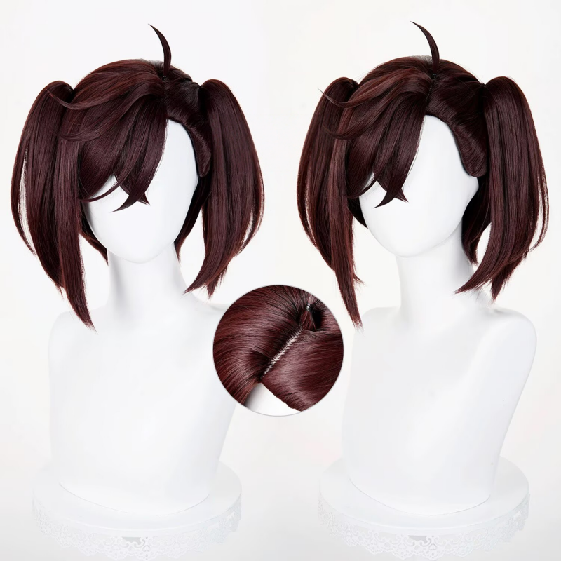 L-email Wig Dandadan Momo Ayase Maid Short Cosplay Wig