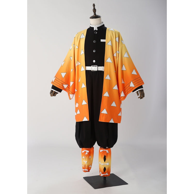 L-email_Wig_Demon_Slayer_Zenitsu_Agatsuma_Uniform_Halloween_Cosplay_Costume_3