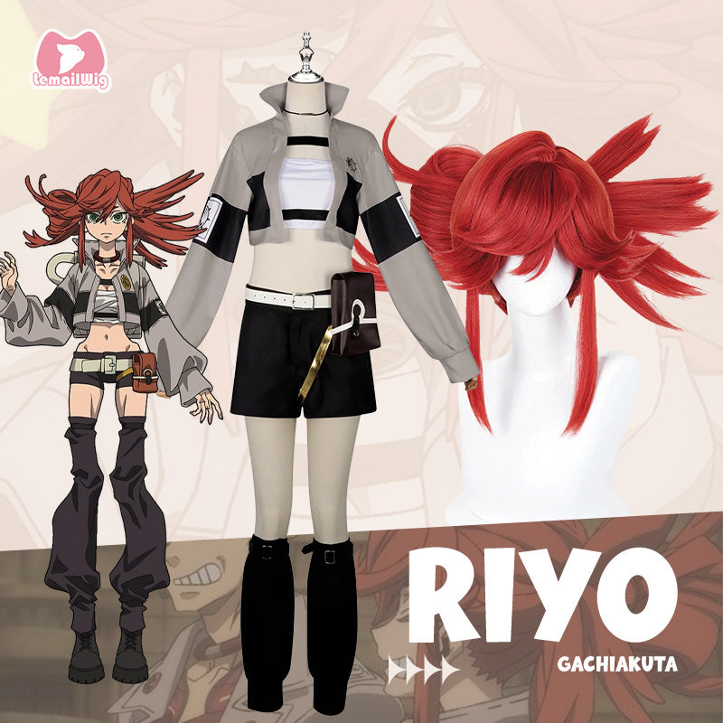 L-email_Wig_Gachiakuta_Riyo_Cosplay_Costume_And