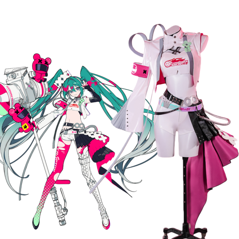 L-email Wig Hatsune Miku History Of Racing Miku 2025 Cosplay Costume1