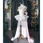 L-email Wig Hatsune Miku Racing Miku 15th Anniversary Rhapsody White Cosplay Costume6