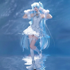 L-email Wig Hatsune Miku Symphony 2025 10th Anniversary Dress Cosplay Costume3