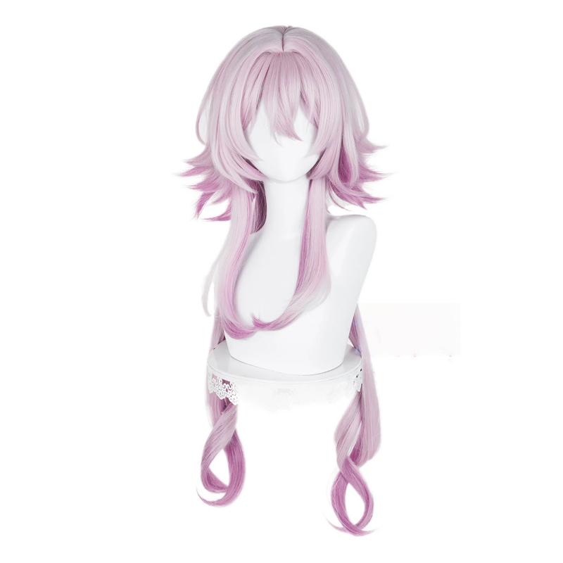 L-email Wig Honkai:Star Rail March 7th 100cm Long Cosplay Wig