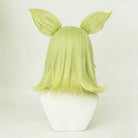 L-email Wig LOL Zeri The Spark Of Zaun 40cm Green Cosplay Wig