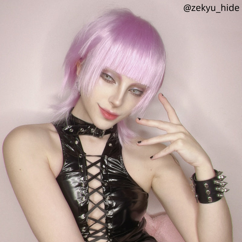 L-email_Wig_Panty_Stocking_with_Garterbelt_Polyester_Polyurethane_Blue_Pink_Cosplay_Wig_2