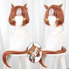 L-email Wig Pretty Derby Belno Light  Gray-brown 35cm Cosplay Wig 01