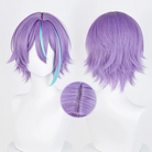 L-email Wig Project SEKAI Kamishiro Rui Hatsune Miku Purple 35cm Cosplay Wig 1