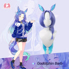 L-email Wig Uma musume: Pretty Derby Godolphin Barb 80cm Halloween Cosplay Wig