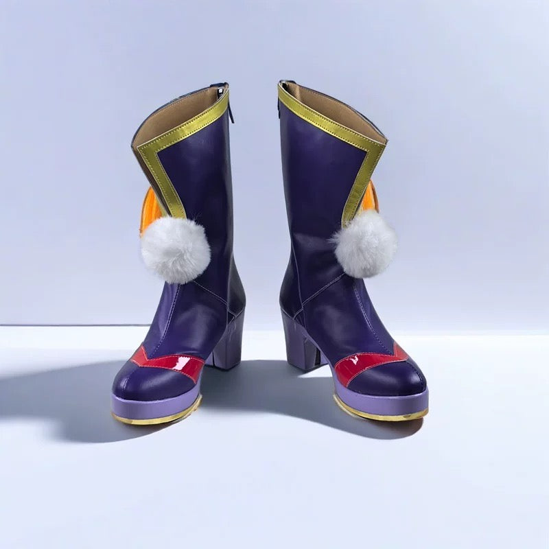 L-email_Wig_UmamusumePretty_Derby_Tokai_Teio_Purple_Cosplay_Shoes_2