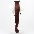 L-email Wig Umamusume: Pretty Derby Gentildonna Brown Cosplay Wig And Tail